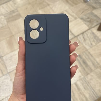modrý obal na Motorola Moto G55